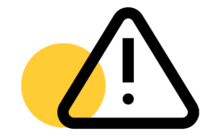 warning sign icon